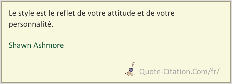 Le Style Est Le Reflet De Votre Attitude Et De Votre Personnalite Shawn Ashmore Citations